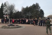 Представители XIV молодёжных Дельфийских игр стран СНГ в Истре посетили Ленино-Снегирёвский музей