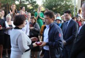 Андрей Воробьев принял участие в запуске котельной и посетил ж/д станцию в ходе визита в Истринский район.