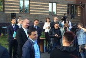 Андрей Воробьев принял участие в запуске котельной и посетил ж/д станцию в ходе визита в Истринский район.