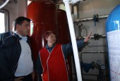 Андрей Воробьев принял участие в запуске котельной и посетил ж/д станцию в ходе визита в Истринский район.