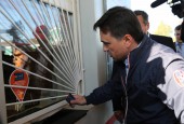 Андрей Воробьев принял участие в запуске котельной и посетил ж/д станцию в ходе визита в Истринский район.