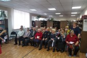 Сегодня в Новопетровской библиотеке прошла встреча с членами местного отделения Совета ветеранов.
