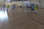 В спортивном комплексе