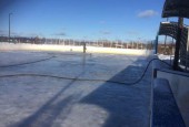В городском округе Истра приступили к заливке катков под открытым небом