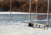 В городском округе Истра приступили к заливке катков под открытым небом