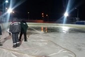 В городском округе Истра приступили к заливке катков под открытым небом