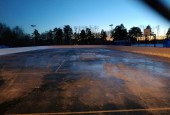 В городском округе Истра приступили к заливке катков под открытым небом