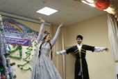 Воспитанников школы-интернат городского округа Истра поздравили с новым годом