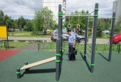 Витушева: в Люберцах за полгода приведено в порядок 60 детских площадок