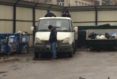 На ул. Луначарского в с. Павловская Слобода зафиксирован сброс строительного мусора.