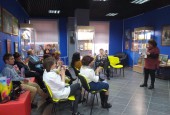 В Дедовской библиотеке открылась выставка картин