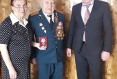 По поручению Президента Российской Федерации Владимира Путина в городском округе Истра ветеранам Великой Отечественной войны вручаются юбилейные медали к 75-летию Победы.