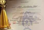 Школы из Истры наградили областными наградами на Балу школьного спорта